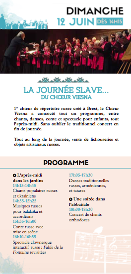 Programme A5 R°